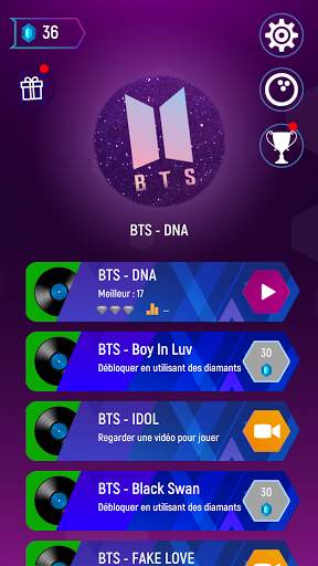 Tiles Hop: BTS vs BlackPink - Kpop screenshot 3