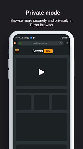 Turbo Browser - Fast & Secure screenshot 4