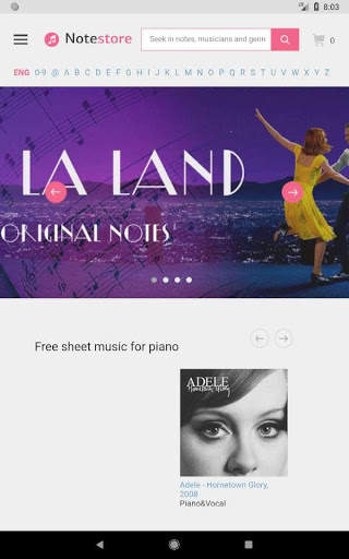 Piano Sheet Music (Note-store) screenshot 4