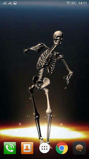 Rap Dancing Skeleton LWP स्क्रीनशॉट 3