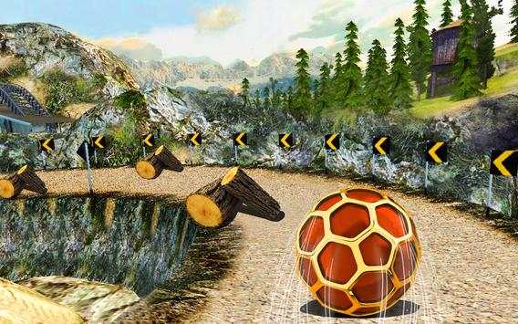 menyentuh bola bergulir ras balap gratis screenshot 3