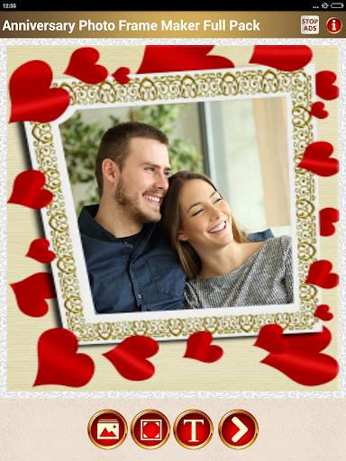 Make Wedding Anniversary Photo Frames Couple Wish screenshot 13