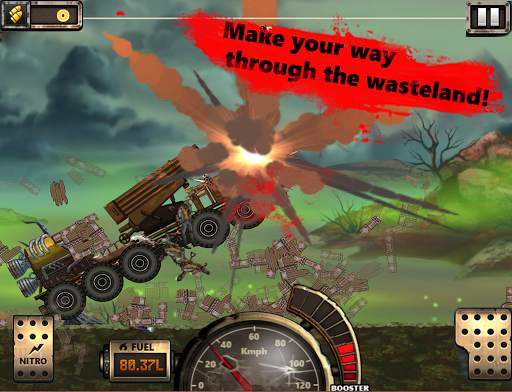 Monster Car Hill Racer 2 स्क्रीनशॉट 7