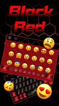 Black Red Keyboard screenshot 3