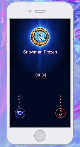 Fake call from Snowman - calling vedio screenshot 3