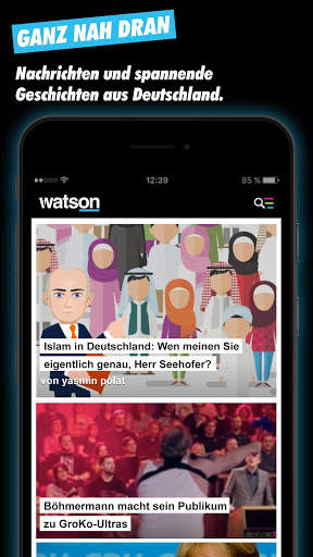 watson.de news screenshot 2
