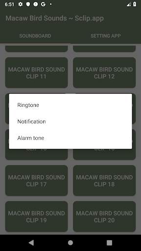 Macaw Bird Sound Collections ~ Sclip.app screenshot 4