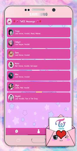 Twice Messenger! Chat Simulator screenshot 3