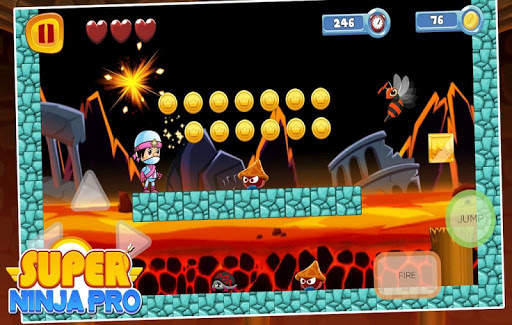Super Ninja PRO - Jungle Adven screenshot 4