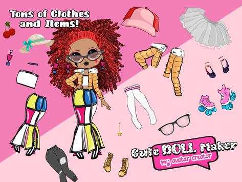 Cute Doll Maker - My Avatar Creator screenshot 9