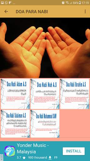 HIMPUNAN DOA DOA NABI & mp3 screenshot 4