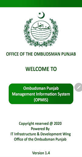 Ombudsman Punjab (OPMIS) screenshot 1