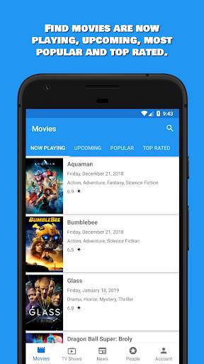 OneMovieTV - Everything about movies and TV screenshot 1