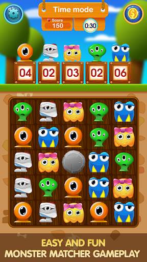 Funny Tiles: Monster Match 3 Puzzle screenshot 2