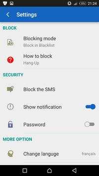 Block numbers: calls & SMS - Calls Blacklist screenshot 4