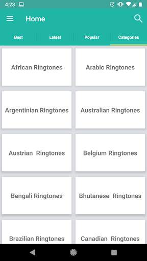 Ringtone Home screenshot 3