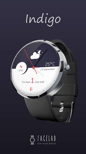 Indigo - Watch Face screenshot 1