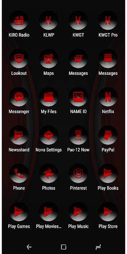 Daf Clean Red Icon Pack screenshot 6