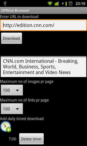 Offline Browser screenshot 7