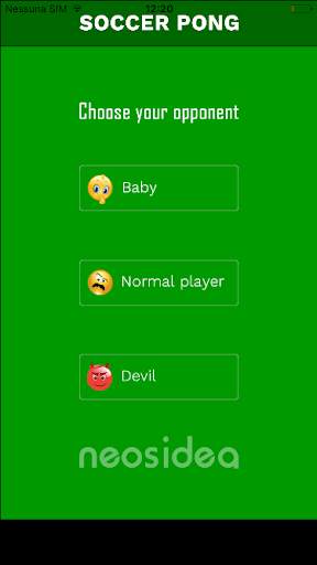 Soccer Pong Game screenshot 1