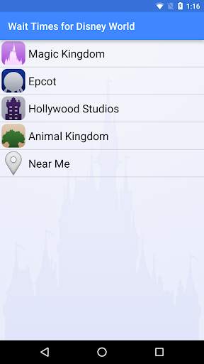Wait Times for Disney World screenshot 2