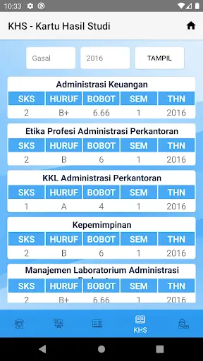 Siakad UNY screenshot 8