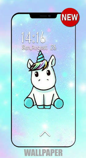Unicorn wallpaper - kawaii unicorn backgrounds screenshot 2