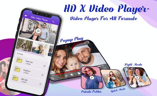 HD X Player - Video Player All Format 2021 screenshot 4