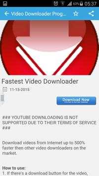 Video Download Programs скриншот 4