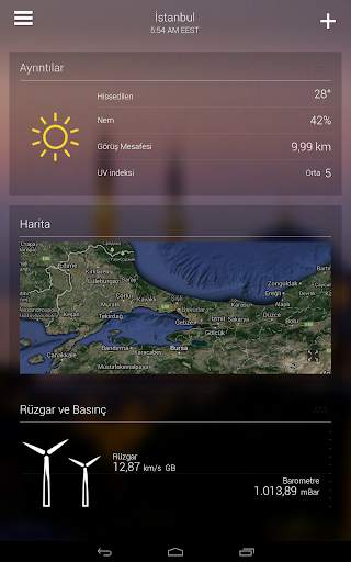 Yahoo Hava Durumu screenshot 19