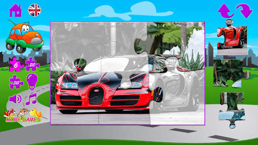 Puzzles cars screenshot 4