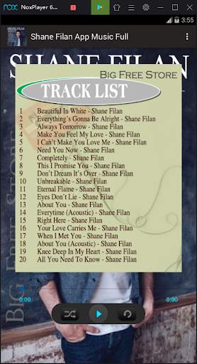 Shane Filan App Music Full screenshot 2