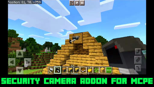 Mod Security Camera for mcpe screenshot 2