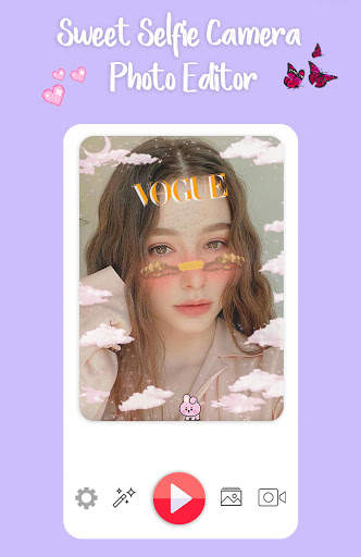 Live Face Sticker Sweet Camera & Beauty Snap screenshot 3