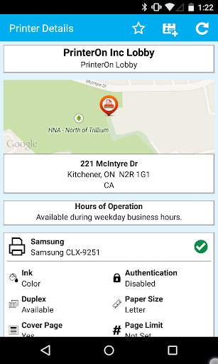 PrinterOn for Microsoft скриншот 5