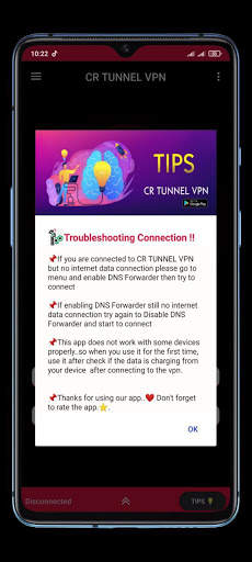 CR TUNNEL VPN screenshot 3