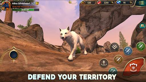 Wolf Tales - Wild Animal Sim 5 تصوير الشاشة