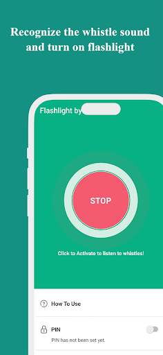 Flashlight by Whistle: Flash screenshot 4