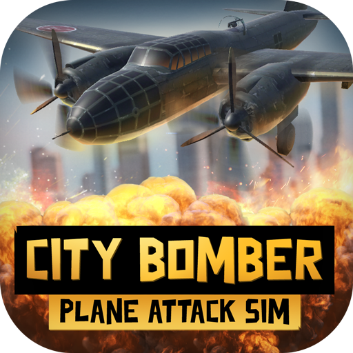 City Bomber Plane Attack Sim 2019 icon