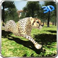 Wild Cheetah Jungle Simulator logo