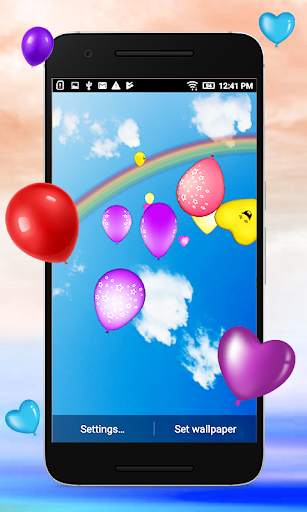 3D Balloons Live Wallpaper screenshot 4