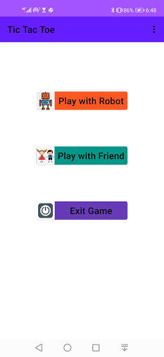 Tic Tac Toe Multiplayer Difficulty Level Game screenshot 1