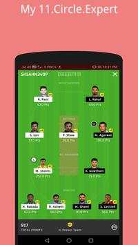 My Circle 11 Fantasy - Tips & Team For My circle11 screenshot 3