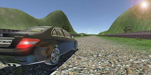 C63 AMG Drift Simulator: Car Games Racing 3D-City screenshot 1