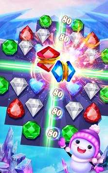 Ice Frozen Crush Match 3 screenshot 1