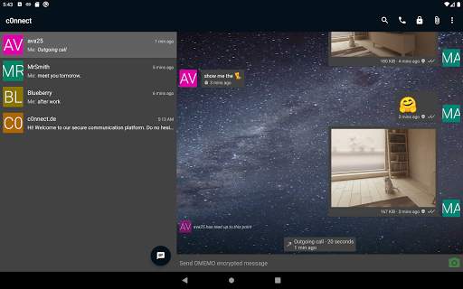 c0nnect messenger PRO ( XMPP / jabber ) screenshot 9