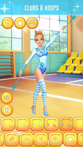 Gymnastics Girls Dress Up Game screenshot 4
