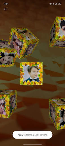 3D Photo Cube Live Wallpaper скриншот 5