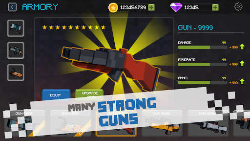 Battle Craft - 3D Pixel World screenshot 3