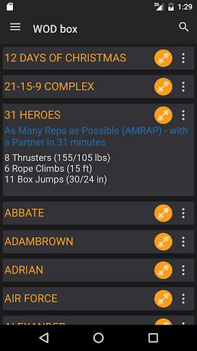 WODster - functional workouts! screenshot 2